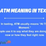 atm meaning in text
