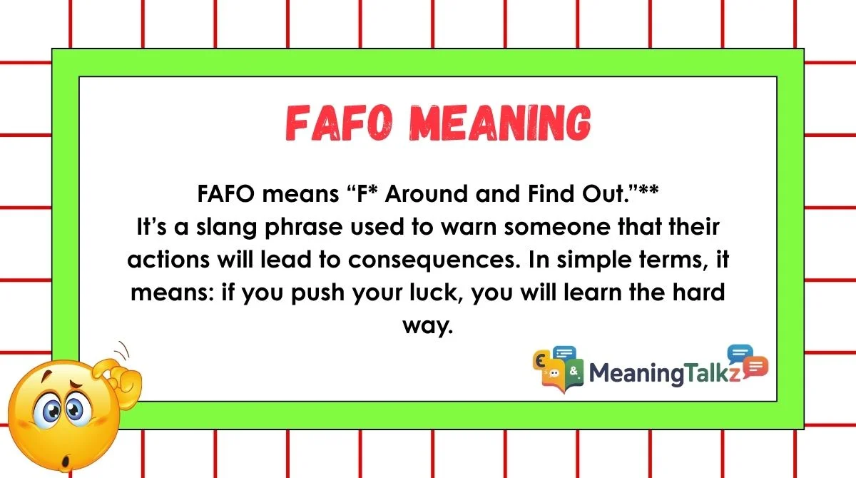 fafo meaning