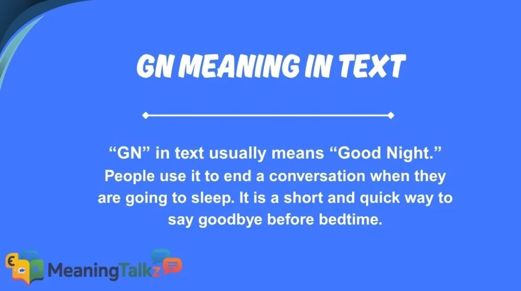 gn meaning in text