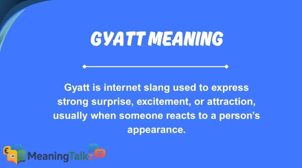 Gyatt Meaning