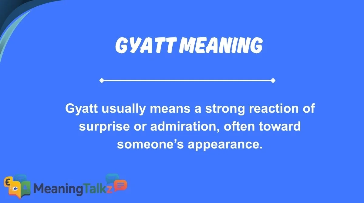 Gyatt Meaning