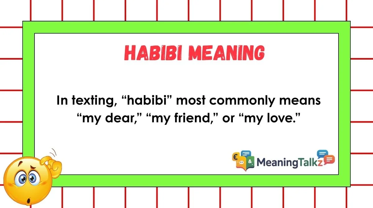 Habibi Meaning