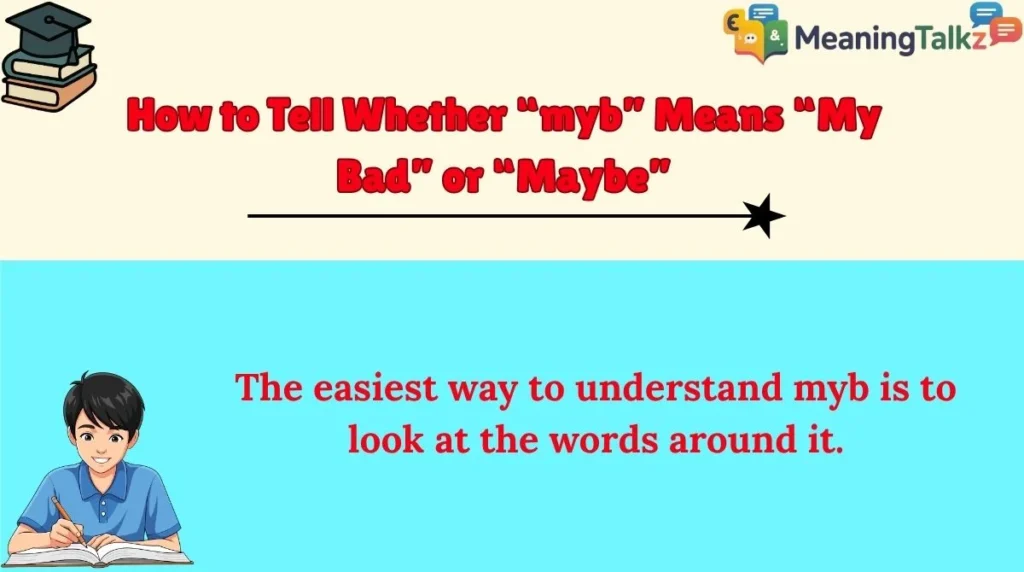 How to Tell Whether “myb” Means “My Bad” or “Maybe”