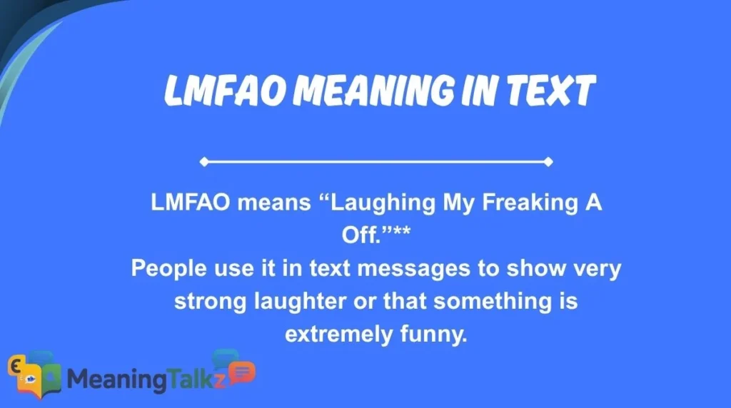 lmfao meaning in text