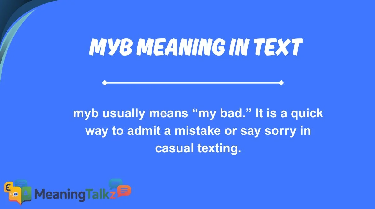 myb meaning in text