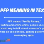 pfp meaning in text