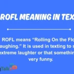 ROFL Meaning in Text