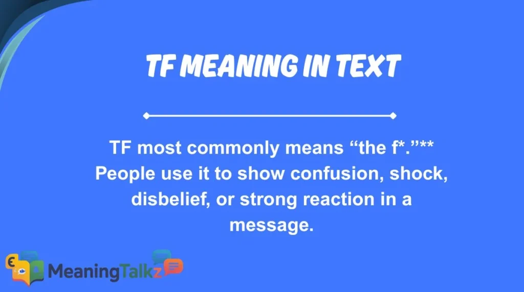 TF Meaning in Text