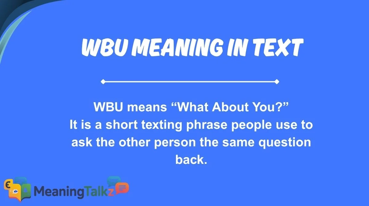 wbu meaning in text