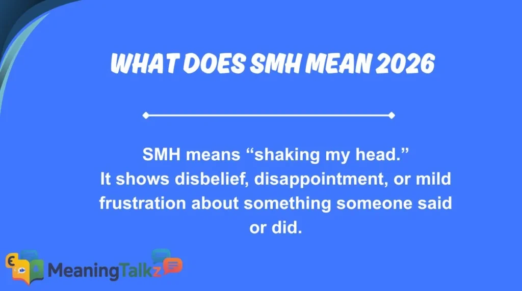what does smh mean 2026