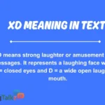 xd meaning in text