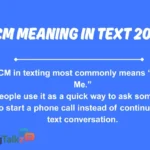 cm meaning in text 2026