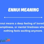 ennui meaning