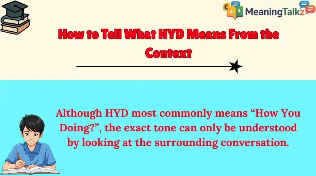 How to Tell What HYD Means From the Context