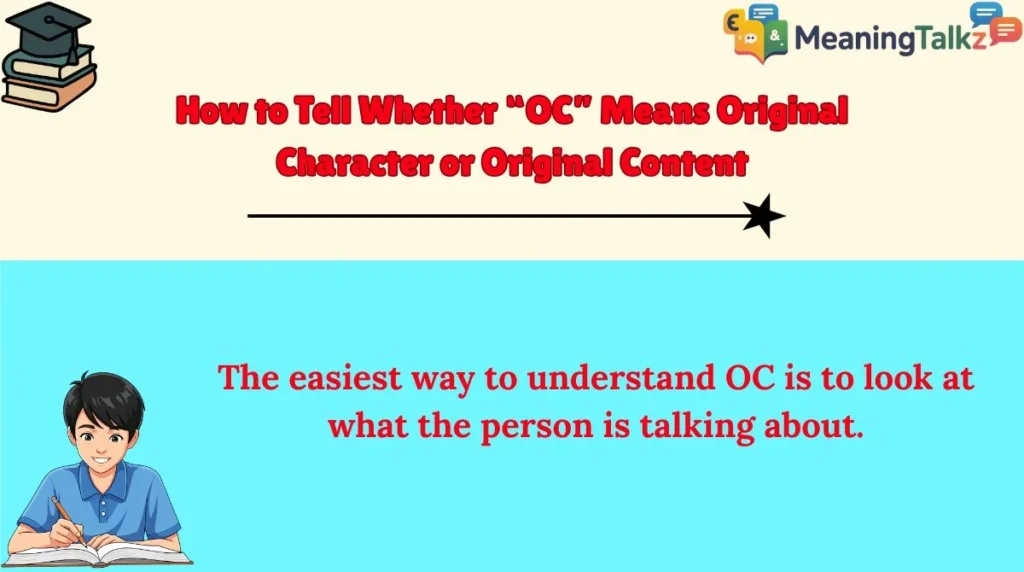 How to Tell Whether “OC” Means Original Character or Original Content