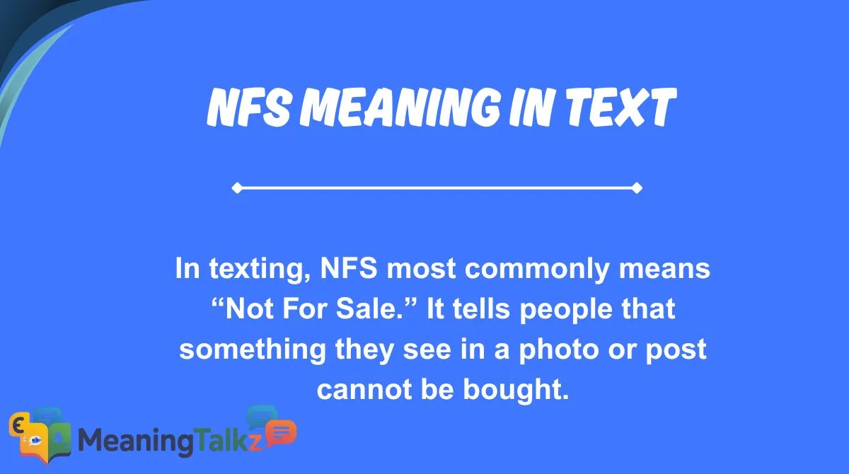 nfs meaning in text