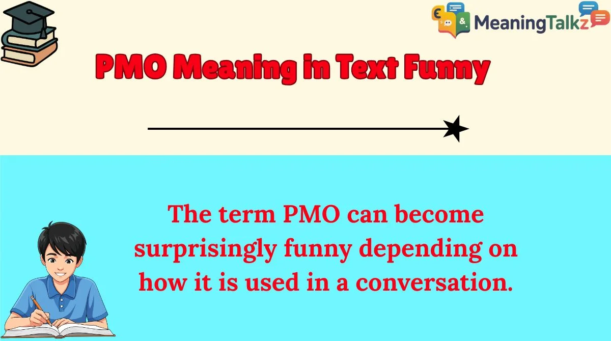 PMO Meaning in Text Funny