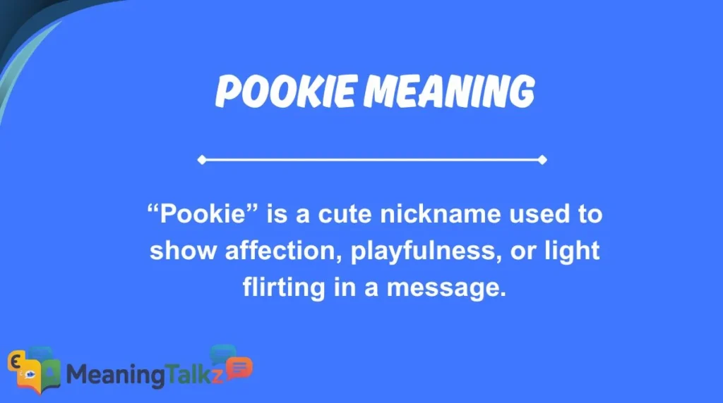 pookie meaning
