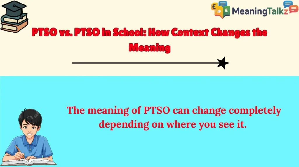 PTSO vs. PTSO in School: How Context Changes the Meaning