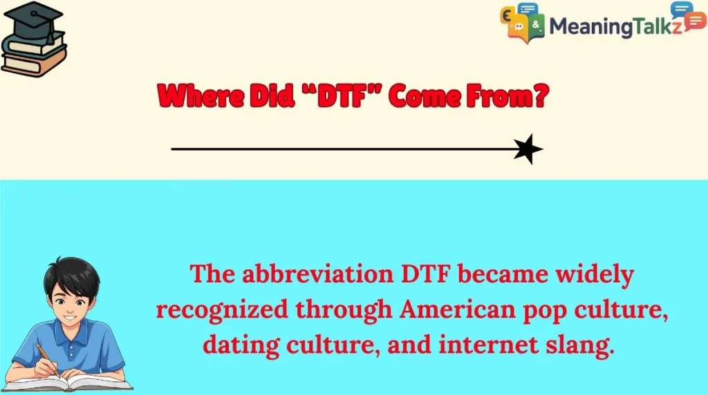 Where Did “DTF” Come From?