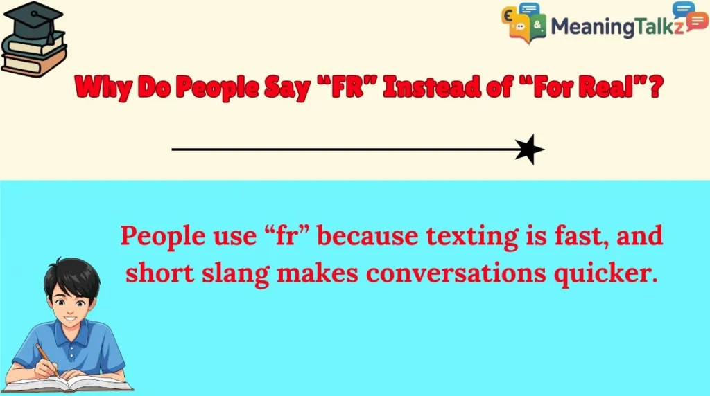 Why Do People Say “FR” Instead of “For Real”?