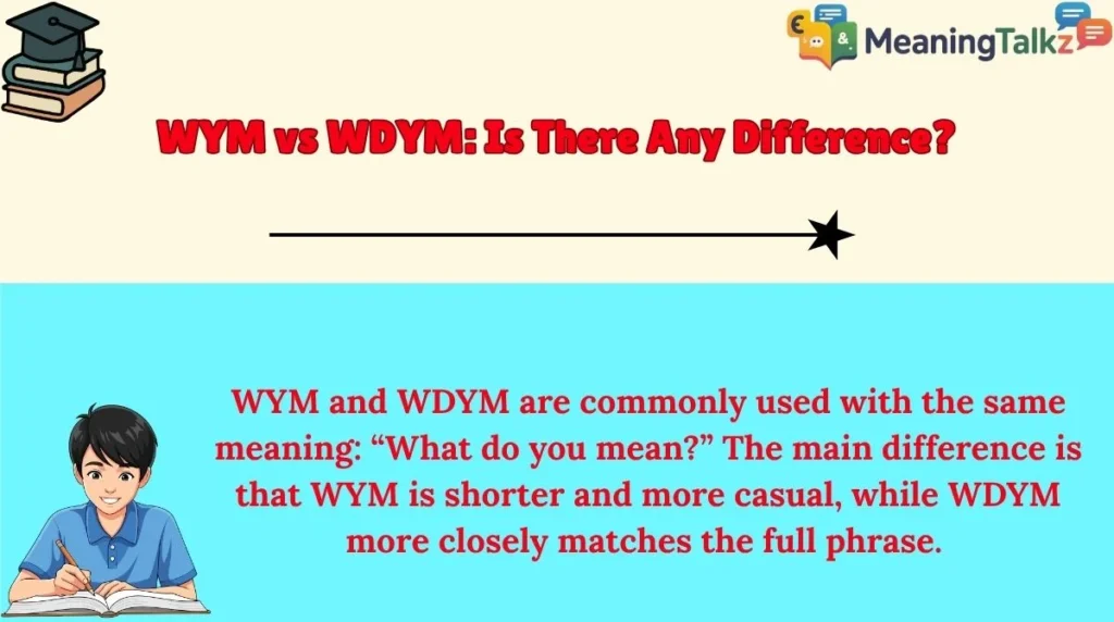 WYM vs WDYM: Is There Any Difference?