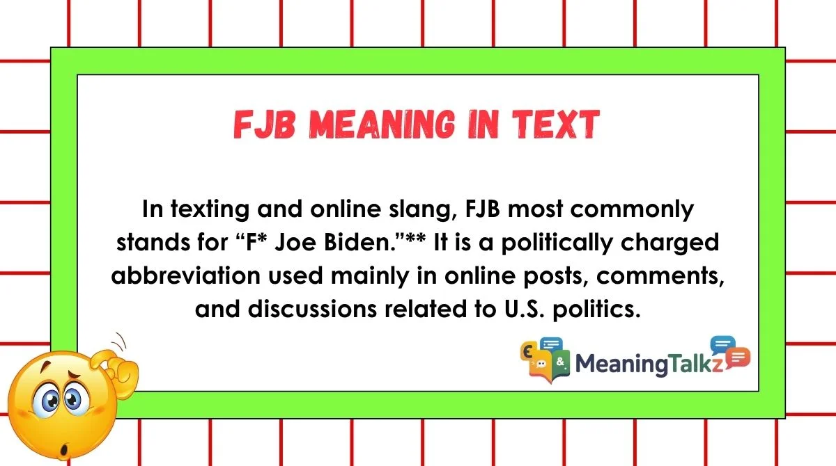 fjb meaning in text