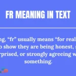 FR Meaning in Text