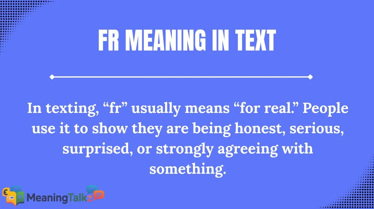FR Meaning in Text