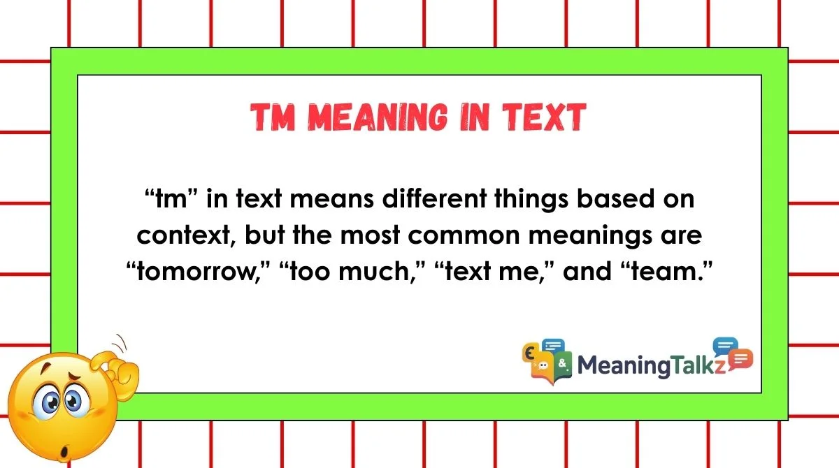 TM Meaning in Text