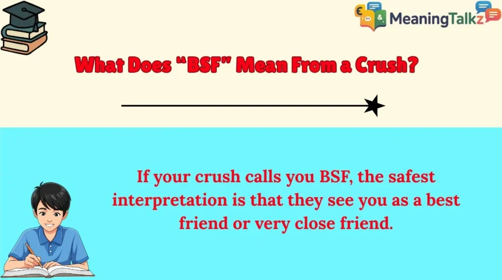 What Does “BSF” Mean From a Crush?