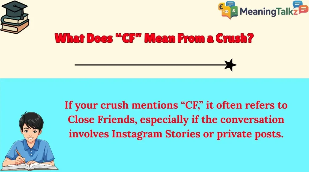 What Does “CF” Mean From a Crush?