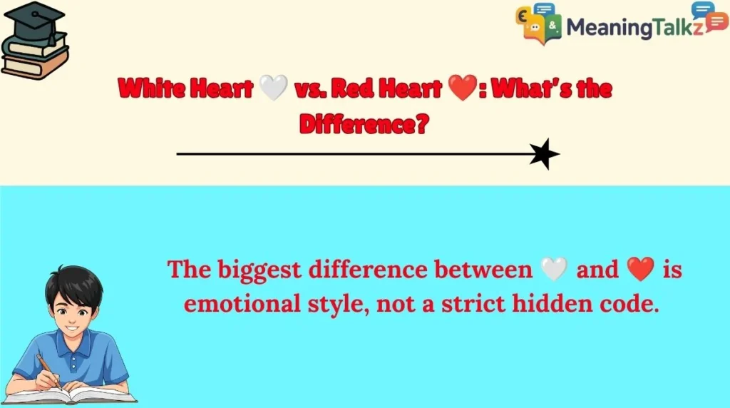 White Heart 🤍 vs. Red Heart ❤️: What’s the Difference?