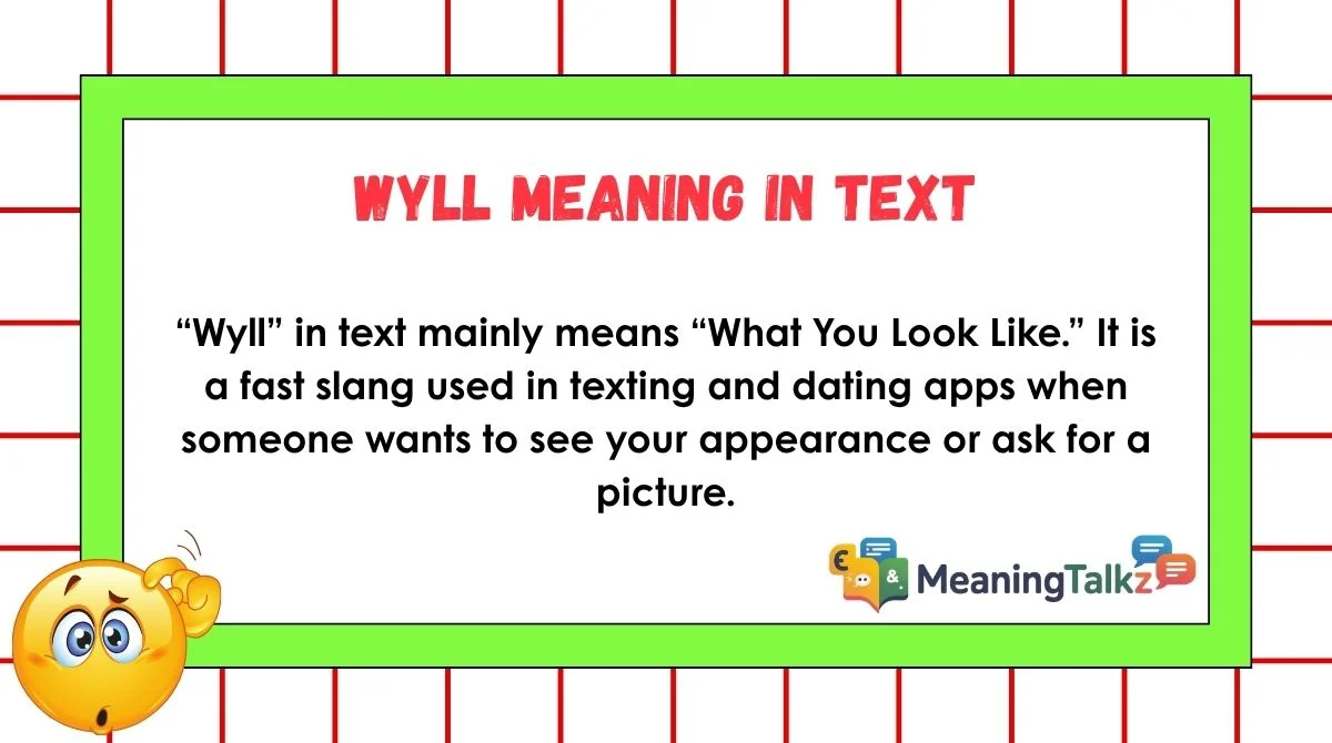 Wyll Meaning in Text