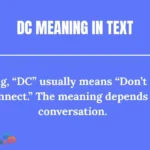 DC Meaning in Text