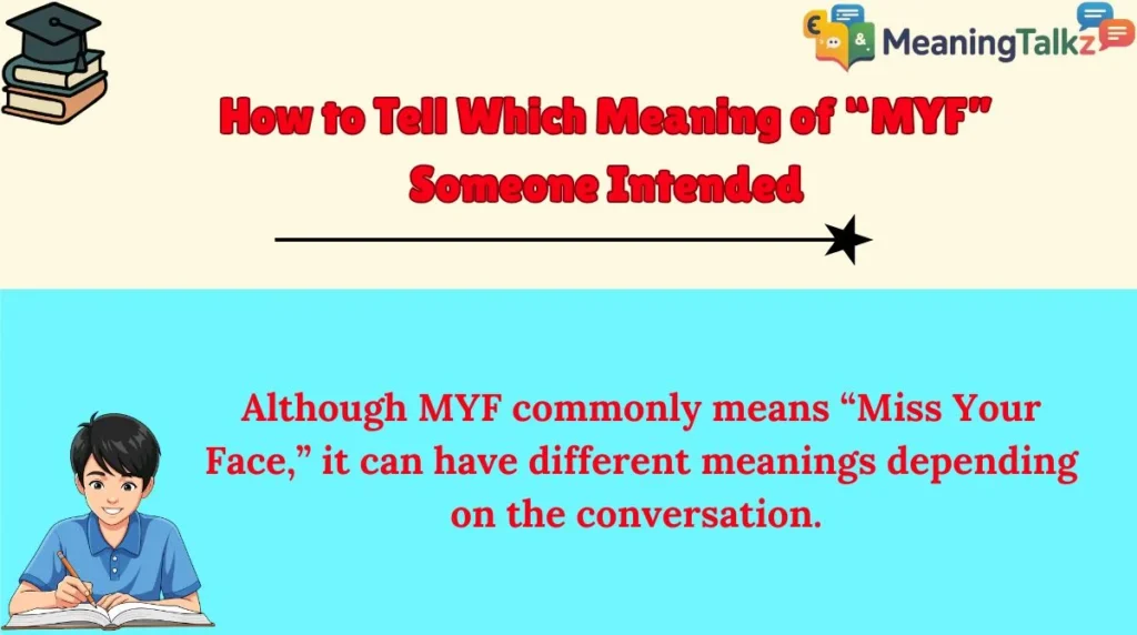 How to Tell Which Meaning of “MYF” Someone Intended