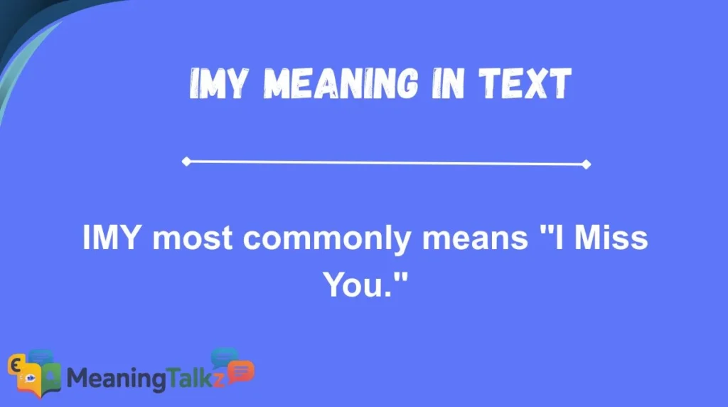 IMY Meaning in Text