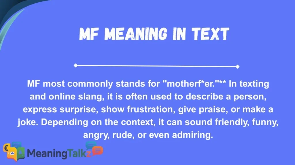 MF Meaning in Text