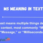 MS Meaning in Text