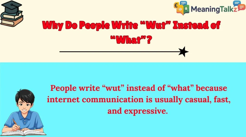 Why Do People Write “Wut” Instead of “What”?
