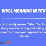 Wyll Meaning in Text