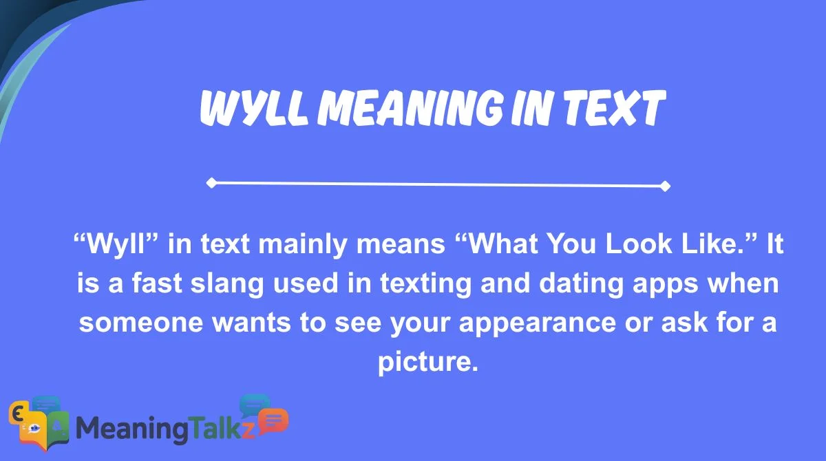 Wyll Meaning in Text