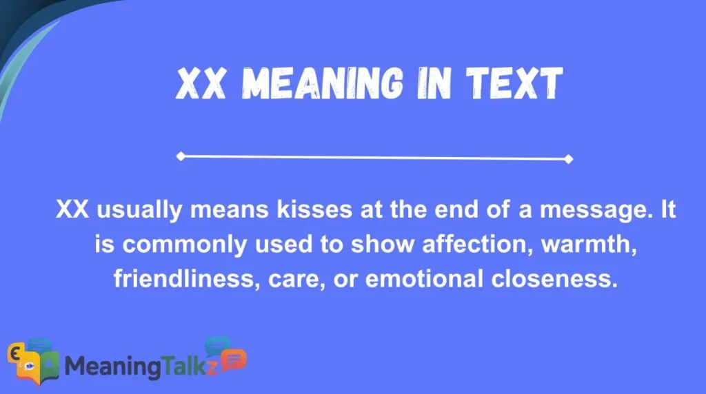 XX Meaning in Text
