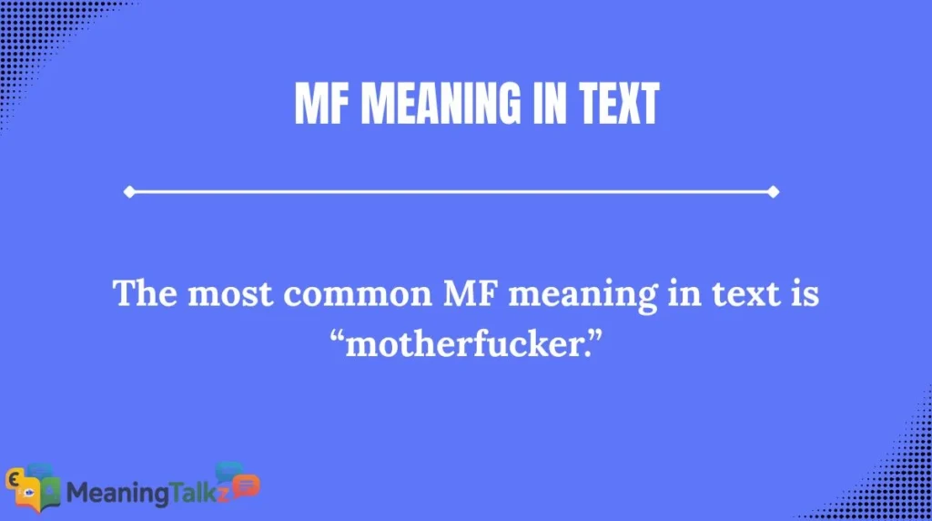 MF Meaning in Text