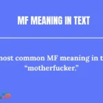 MF Meaning in Text